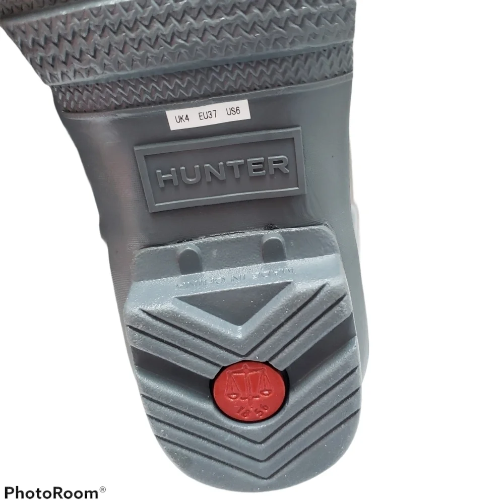 Hunter‎ original tall gloss boots Sz 6
